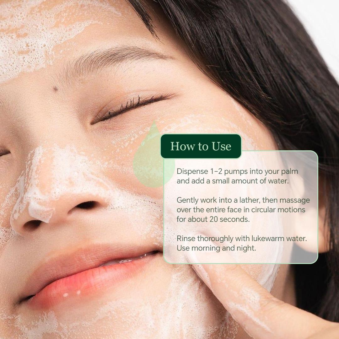 Soothing Cleanser - How to Use